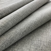 Basketweave Backed Upholstery Turbo Solid Ash | Medium/Heavyweight Basketweave, Woven Fabric | Home Decor Fabric | 54" Wide