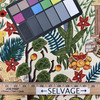 Alexander Henry Frida's Garden Canvas Tea Dye | Lightweight Canvas Fabric | Home Decor Fabric | 44" Wide