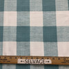 Premier Prints Luxe Outdoor Anderson Aqua | Medium Weight Outdoor, Basketweave Fabric | Home Decor Fabric | 54" Wide