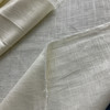 Kravet Outlet Linen Blend Solid Ice | Medium/Heavyweight Linen Fabric | Home Decor Fabric | 55" Wide