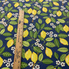 PKL Studio Indoor/Outdoor Lemon Tree Indigo | Medium Weight Outdoor Fabric | Home Decor Fabric | 54" Wide