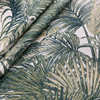 Tommy Bahama Home Playa Eterna Monteverde Verde | Medium Weight Canvas Fabric | Home Decor Fabric | 54" Wide