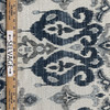 Swavelle Sandoa Chenille Jacquard Pacific | Very Heavyweight Jacquard, Chenille Fabric | Home Decor Fabric | 55" Wide