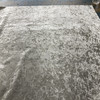 Europatex Rumple Crushed Velvet Silver | Heavyweight Velvet Fabric | Home Decor Fabric | 57" Wide