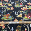 PKL Studio East of the Moon Twill Night | Lightweight Twill Fabric | Home Decor Fabric | 54" Wide