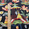 PKL Studio East of the Moon Twill Night | Lightweight Twill Fabric | Home Decor Fabric | 54" Wide