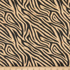 Belagio Cork Fabric Zebra Print Black | Medium Weight Cork Fabric | Home Decor Fabric | 25" Wide