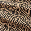 Belagio Cork Fabric Zebra Print Black | Medium Weight Cork Fabric | Home Decor Fabric | 25" Wide