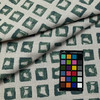Sunbrella Fusion Kindle 145666-0003 Lunar | Outdoor Fabric | Geometric Design in Blue and Off White |  Solution Dyed Acrylic | 54" Wide