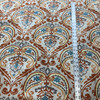 PKL Studio Summer Medallion Outdoor Terracotta | Medium Weight Outdoor Fabric | Home Decor Fabric | 54" Wide