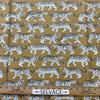 PKL Studio Tiger Walk Indoor/Outdoor Gold | Medium Weight Outdoor Fabric | Home Decor Fabric | 54" Wide
