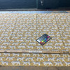 PKL Studio Tiger Walk Indoor/Outdoor Gold | Medium Weight Outdoor Fabric | Home Decor Fabric | 54" Wide