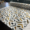 PKL Studio Oslo Embroidery Toffee | Very Heavyweight Woven, Linen Fabric | Home Decor Fabric | 57" Wide
