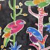 Waverly Birdhouse Chatter Twill Licorice | Lightweight Twill Fabric | Home Decor Fabric | 54" Wide