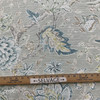 Romolo Slub in Mist | Home Decor Fabric | Floral Design in Blue / Green / Brown | P Kaufman | 54" Wide | By the Yard