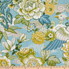 P Kaufmann Lushan Garden Slub Mineral | Medium Weight Duck Fabric | Home Decor Fabric | 54" Wide