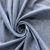 Linen Cotton Blend Twill Indigo | Medium/Heavyweight Twill Fabric | Home Decor Fabric | 54" Wide