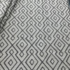 Hilary Farr Twister Jacquard Ebony/Ivory | Very Heavyweight Jacquard Fabric | Home Decor Fabric | 59" Wide