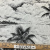 Bella Dura Home Performance Jacquard Seas The Day Ebony | Heavyweight Outdoor, Jacquard Fabric | Home Decor Fabric | 54" Wide