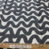 Wavy in Iron | Home Decor Fabric | Charcoal Grey / White | Slub Weave | Premier Prints | Medium Weight | 54" Wide | By the Yard