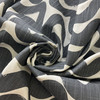 Wavy in Iron | Home Decor Fabric | Charcoal Grey / White | Slub Weave | Premier Prints | Medium Weight | 54" Wide | By the Yard