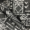 Sustain Performance Mei Mudcloth Jacquard Tuxedo | Very Heavyweight Jacquard Fabric | Home Decor Fabric | 56" Wide