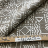 Sustain Performance Mei Mudcloth Jacquard Cork | Very Heavyweight Jacquard Fabric | Home Decor Fabric | 56" Wide
