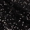 Selectra Plus Sequins Black | Medium Weight Knit, Velvet Fabric | Home Decor Fabric | 44" Wide