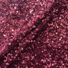 Selectra Plus Sequins Burgundy | Medium Weight Knit, Velvet Fabric | Home Decor Fabric | 44" Wide