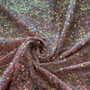 Selectra Plus Sequins Pink | Medium Weight Knit, Velvet Fabric | Home Decor Fabric | 44" Wide