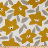 Magnolia Home Fashions Toulouse Duck Mustard | Medium Weight Duck Fabric | Home Decor Fabric | 54" Wide