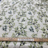 STOF France Olives Coated Broadcloth Olive Tablecloth | Medium/Heavyweight Laminate, Broadcloth Fabric | Home Decor Fabric | 61" Wide