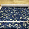 PKL Studio Gossmer Branch Duck Indigo | Medium Weight Duck Fabric | Home Decor Fabric | 54" Wide