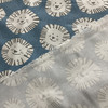 EXCLUSIVE Premier Prints Lazy Lion Cotton Duck Baby Blue | Medium Weight Duck Fabric | Home Decor Fabric | 54" Wide