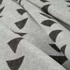 PKL Studio Outdoor Nomadic Triangle Graphite | Medium Weight Outdoor, Woven Fabric | Home Decor Fabric | 54" Wide