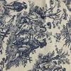 Waverly Rustic Life Toile Indigo | Medium Weight Duck Fabric | Home Decor Fabric | 54" Wide