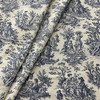 Waverly Rustic Life Toile Indigo | Medium Weight Duck Fabric | Home Decor Fabric | 54" Wide