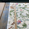 Williamsburg Garden Images Creme | Lightweight Duck Fabric | Home Decor Fabric | 54" Wide