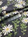 Novogratz Endless Daisies Midsummer Night | Medium Weight Duck Fabric | Home Decor Fabric | 54" Wide