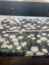 Novogratz Endless Daisies Midsummer Night | Medium Weight Duck Fabric | Home Decor Fabric | 54" Wide
