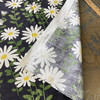 Novogratz Endless Daisies Midsummer Night | Medium Weight Duck Fabric | Home Decor Fabric | 54" Wide