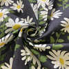 Novogratz Endless Daisies Midsummer Night | Medium Weight Duck Fabric | Home Decor Fabric | 54" Wide