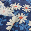 Novogratz Endless Daisies Blue Mood | Medium Weight Duck Fabric | Home Decor Fabric | 54" Wide