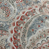 PKL Studio Sultan's Paisley Twill Ember | Lightweight Twill Fabric | Home Decor Fabric | 54" Wide