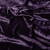 Rayon/Silk Blend Vintage Velvet Dark Purple | Medium Weight Velvet Fabric | Home Decor Fabric | 50" Wide