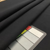 9 Oz Brushed Cotton Duvetyne Black | Medium/Heavyweight Blackout, Woven Fabric | Home Decor Fabric | 55" Wide