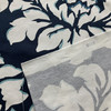 Madcap Cottage Ditchley Park Embroidered Duck Indigo | Medium/Heavyweight Duck Fabric | Home Decor Fabric | 54" Wide