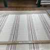 Hobie Stripe Linen Boysenberry | Very Heavyweight Linen Fabric | Home Decor Fabric | 54" Wide