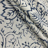 Laura & Kiran Wisteria Print Duck Peking Blue | Medium Weight Duck Fabric | Home Decor Fabric | 56" Wide