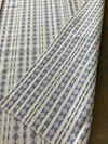 Laura & Kiran Danish Stripe Woven Jacquard Blue | Medium Weight Jacquard Fabric | Home Decor Fabric | 54" Wide